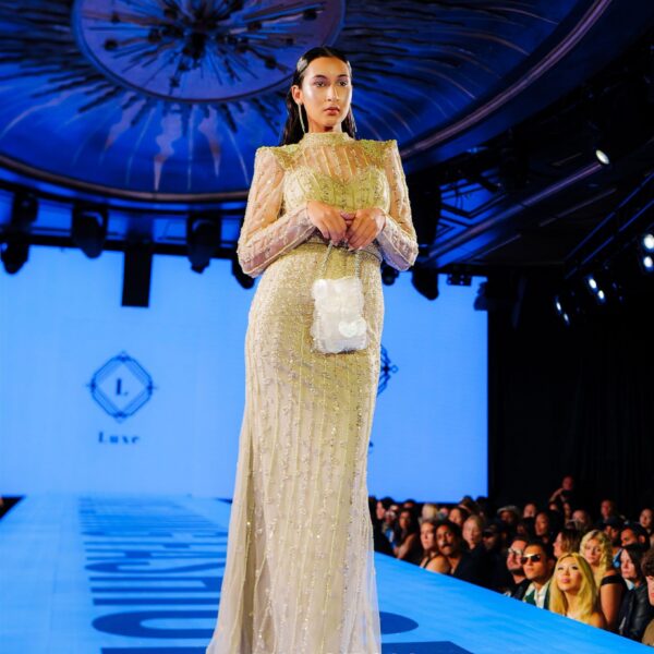 “Majesté d’Or” Imperial Beaded Illusion Gown