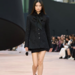 Chanel Bouclé Button-Front Jacket – Noir Étoile