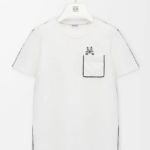 LOEWE Embroidered Pocket T-Shirt – Black / White