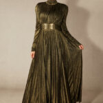 Aurelia Dominion Pleated Gown