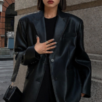 ‘Midnight Maverick’ Leather Jacket