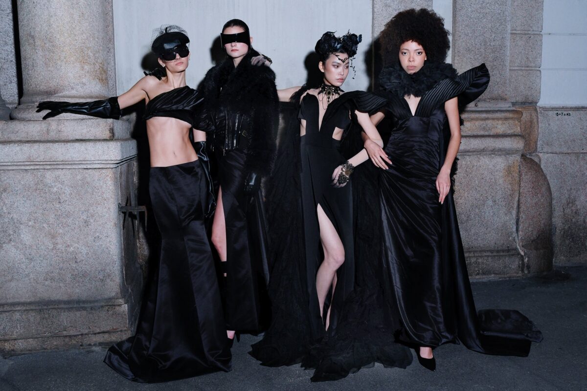 The Nocturne Sculptée Satin Ensemble - Image 6