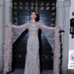 Éclat Impérial Beaded Wing Gown