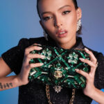 Chanel Emerald Sequin Classic Flap Bag