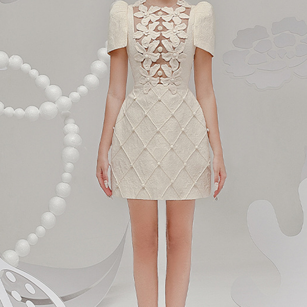 Nuage d’Ivoire Mini Dress