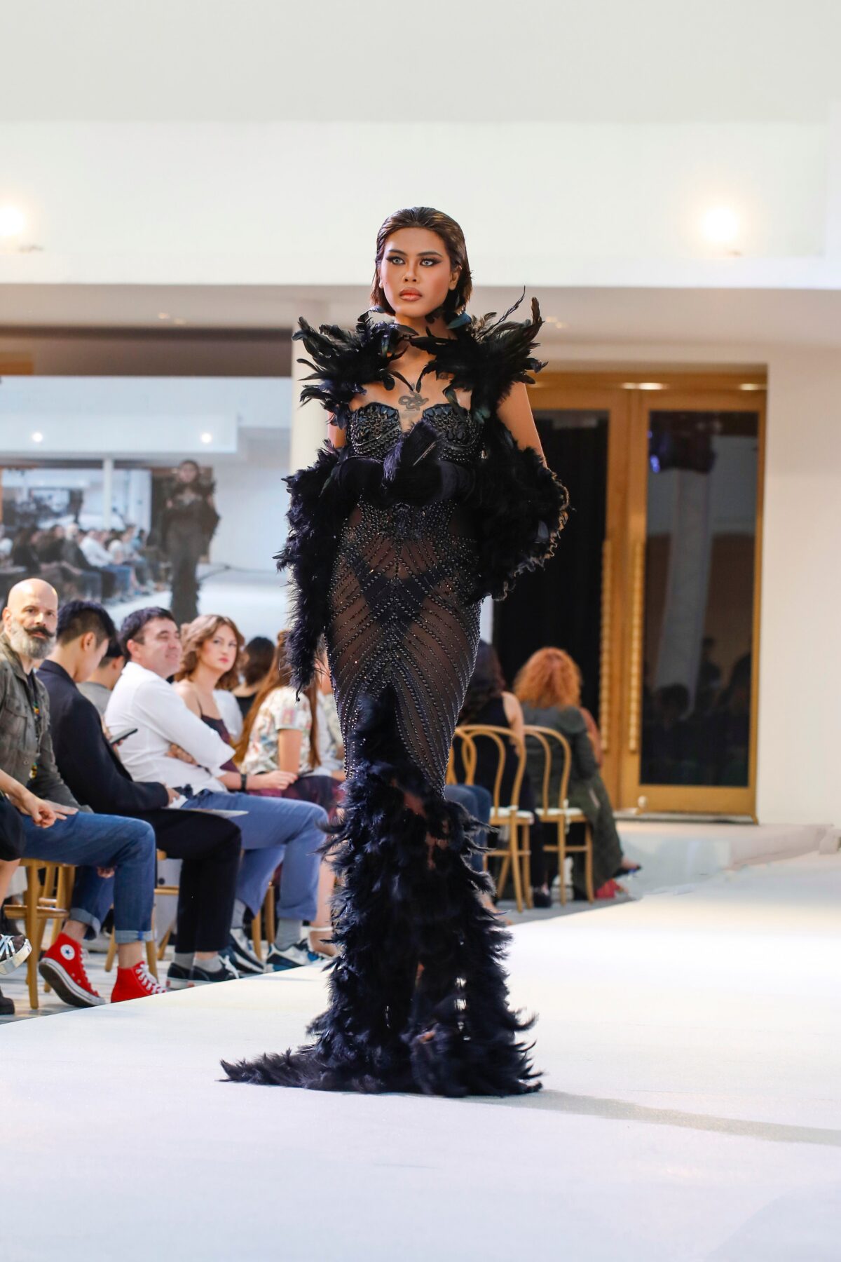 'Amre' Couture Dress - Image 3