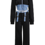 ‘Tana Denim’ Jogging Suit Set