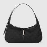 GUCCI Jackie 1961 Small GG Supreme Shoulder Bag — Black