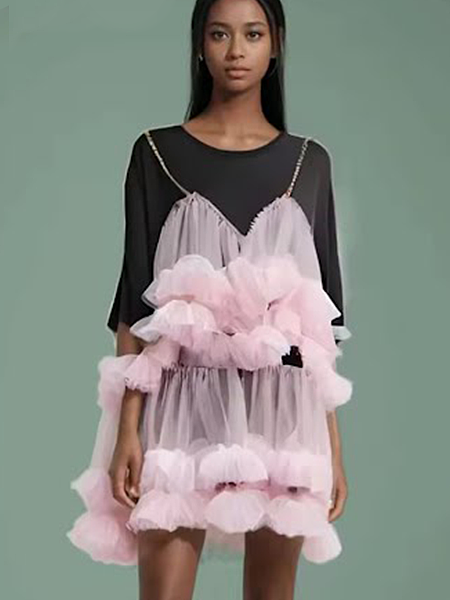 'Calliodora' Puffy Dress