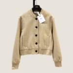 Dior Atelier Herringbone Wool Bomber Jacket