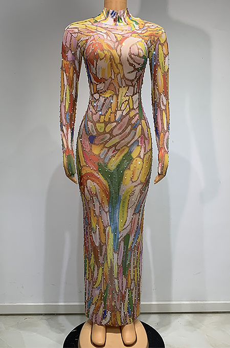 IMG_0483.png 'Eirene' Lux Dress - Image 1