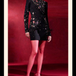 “Étoile Noire de Paris” Crystal Constellation Mini Dress
