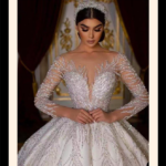 “Éclat d’Opaline” Luxe Edition Crystal Embroidered Ball Gown – Vows on the Runway Collection