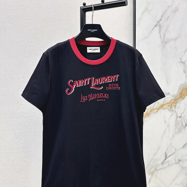 Saint Laurent Rive Droite Los Angeles Logo Tee