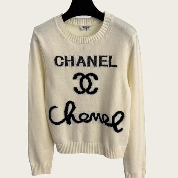 Chanel Luxe Edition Embellished Knit Sweater – Winter Icons Collection