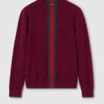 Gucci Signature Web Stripe Wool Knit Sweater