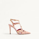 VALENTINO GARAVANI ROCKSTUD CAGED PUMPS