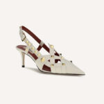 VALENTINO GARAVANI ROCKSTUD SLINGBACK PUMPS