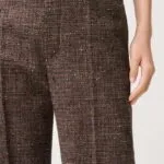 Chanel Bouclé Tweed Tailored Trousers