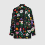 Gucci  Flora Silk Button-Down Shirt