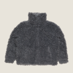 Acne Studios Shearling-Effect High Collar Jacket