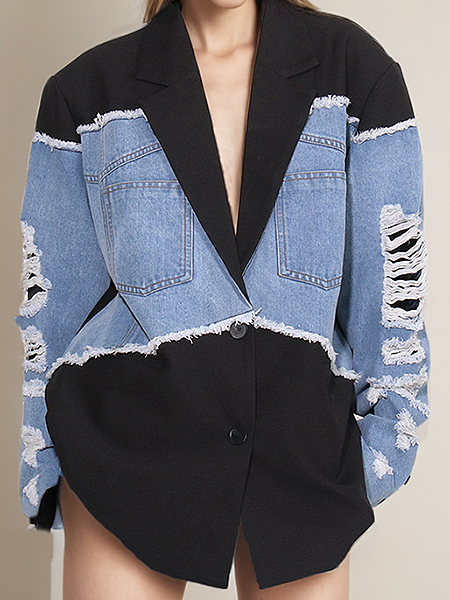 'Whitmore'  Denim Blazer