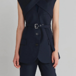 'Vellum' Blazer Top