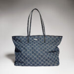 Gucci Tribeca Large Tote Bag — Dark Blue GG Denim