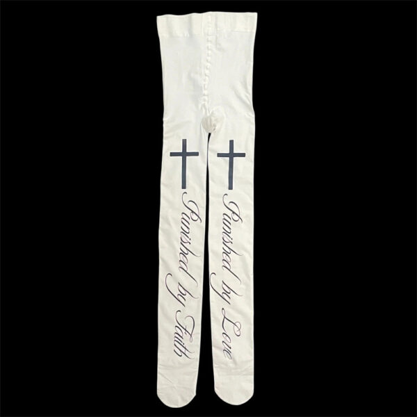 Grimstargirl “Punished by Faith / Punished by Love” Script Tights