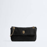 Bottega Veneta Small Andiamo Chain Bag – Black