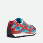 Bottega Veneta Orbit Sneaker – Scarlet Aqua