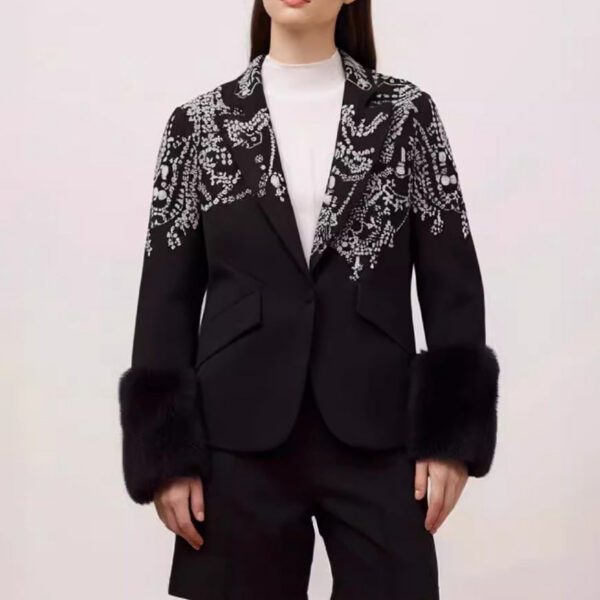 'Mass of Millions' Diamond Luxury Blazer