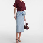 'Demeter' Denim skirt