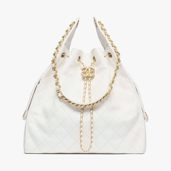 CHANEL 25 BAG – WHITE