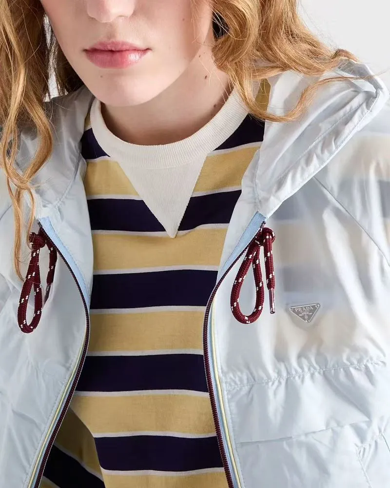 Prada Re-Nylon Hooded Windbreaker Jacket - Image 5