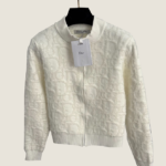 Christian Dior Monogram Zip Knit Jacket – One Size