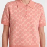 Gucci GG Jacquard Knit Polo