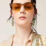 Miu Miu “Velvet Avenue” Retro Square Sunglasses – Gradient Luxe Series