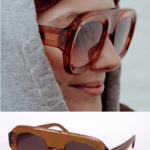 “MODULUXE” Oversized Sculpt Frame Shades