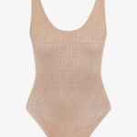 “Nuda Iconica” FF Monogram One-Piece by Fendi