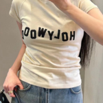 “Hollywood Reversed” Logo Tee by Loewe
