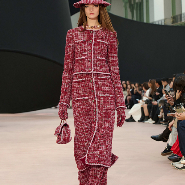 Chanel “Rouge Atelier” Tweed Jacket