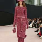 Chanel “Rouge Atelier” Tweed Maxi Skirt