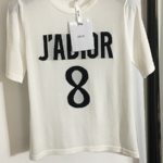 “J’Adior 8” Knit Tee by Dior