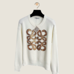 Loewe “Anagram Lumière” Sequin Embellished Sweater