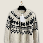 Dior “Montagne d’Hiver” Textured Wool Sweater