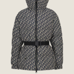 Dior “Montagne Monogram” Belted Down Puffer Jacket
