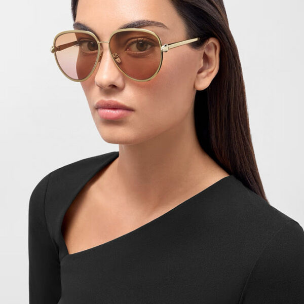 Bvlgari Serpenti Aviator Sunglasses