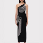 Sculptura Noire Chainfall Gown
