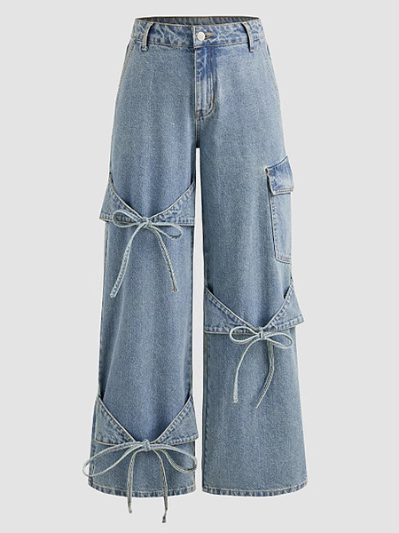 Paeis Oversized Denim Jeans